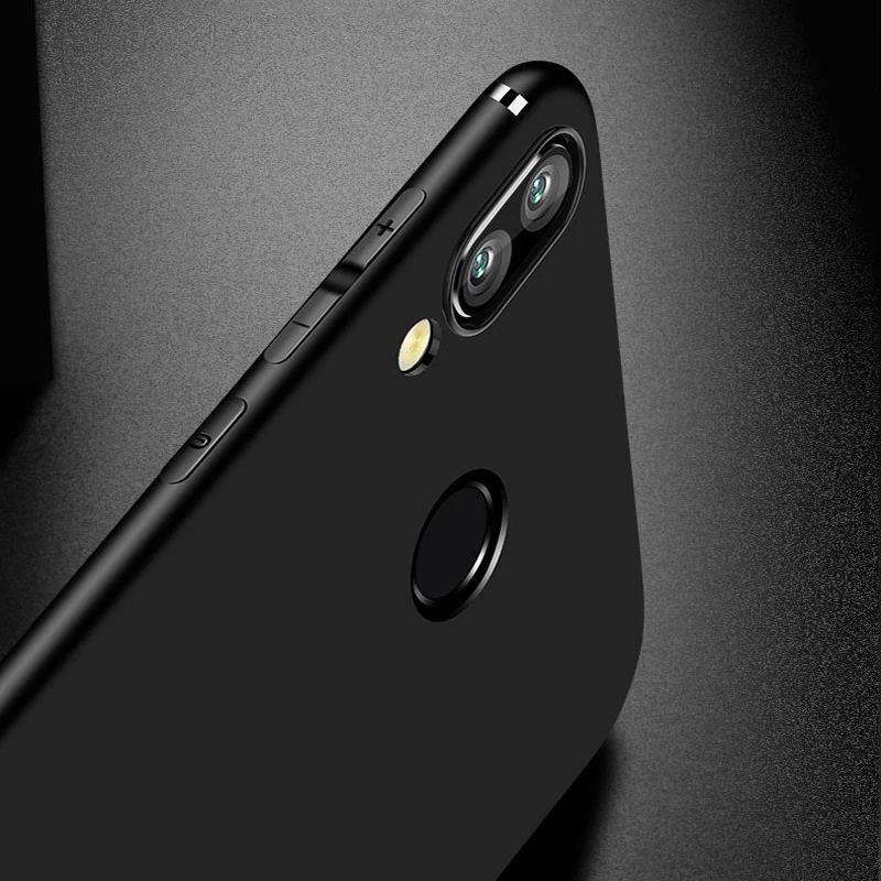 

For Meizu Note 9 Silicone Case Black Soft TPU Slim Anti Slip Back Cover Phone Case for Meizu Note 8 X8 M8 M8 Lite 16 16th