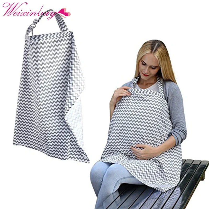 

New Cotton Nursing Cover For Breastfeeding Outdoor Unisex Breastfeeding Cover Multi-use Breathable Cotton Nursing Cover j2