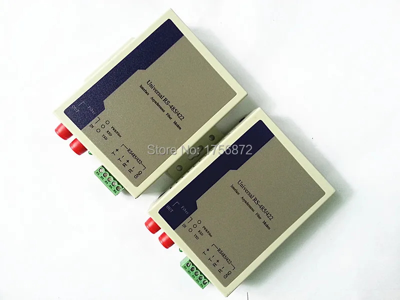 

2 pcs/lot 2-way bidirectional RS485/422 To Optic Fiber Modem Single Mode FC Fiber Port 20km Ethernet Fiber Converter
