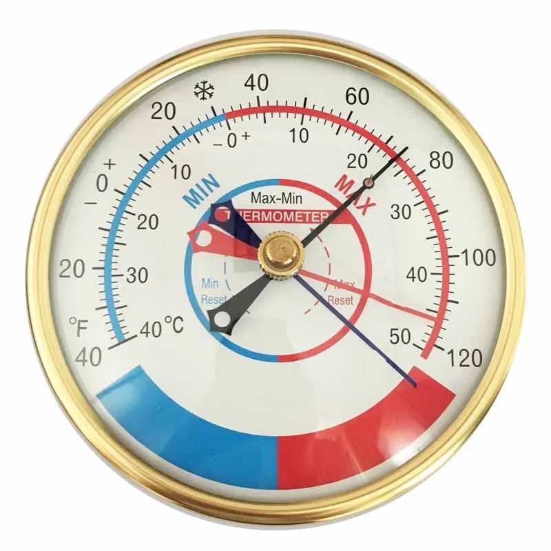 5 Inches Minimum Maximum Greenhouse Thermometer Indoor Facory Warehouse