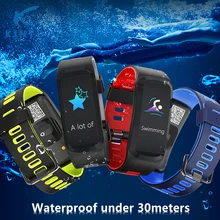 Smart Браслет IP68 Водонепроницаемый крови Давление крови кислородом мониторинга сердечного ритма умный группы браслет pk miband 2