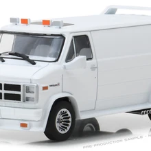 Зеленый светильник 1:43 1983 GMC Vandura на заказ в белом бутике сплава игрушки для детей Детские игрушки модель оригинальная коробка