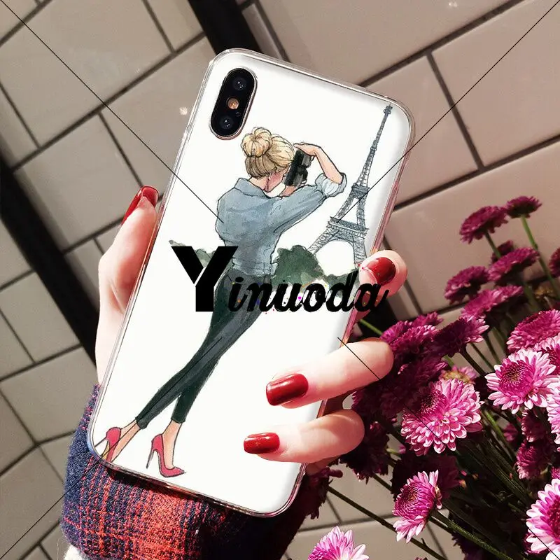 VOGUE Christmas Princess Girl Female boss coffee Phone Case