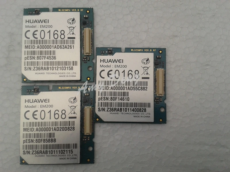 

CDMA module EM200, the latest version of the software