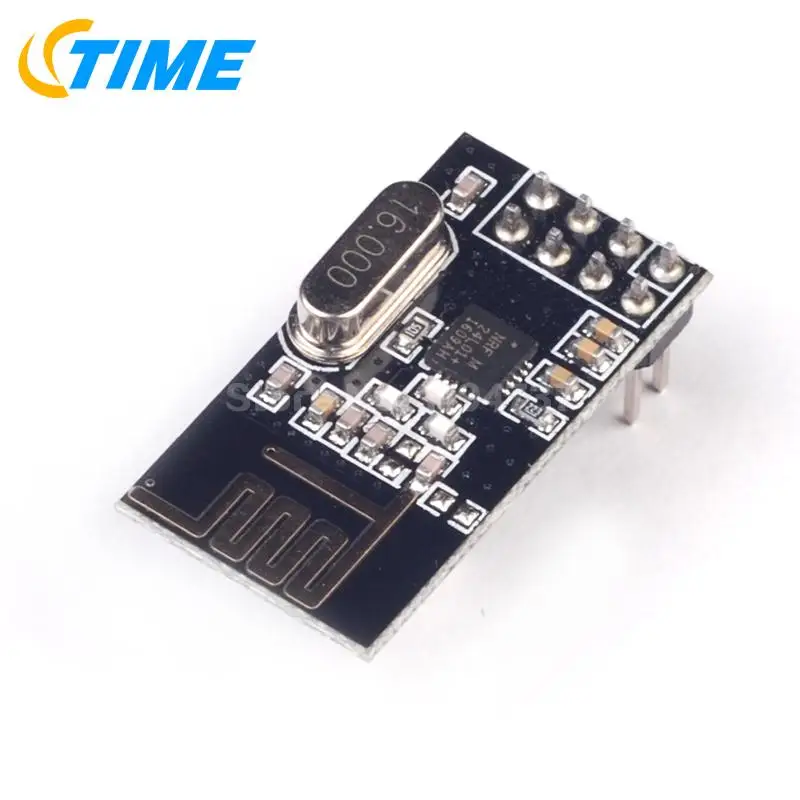 

10PCS NRF24L01+ Wireless Data Transmission Module 2.4G / the NRF24L01 Upgrade Version
