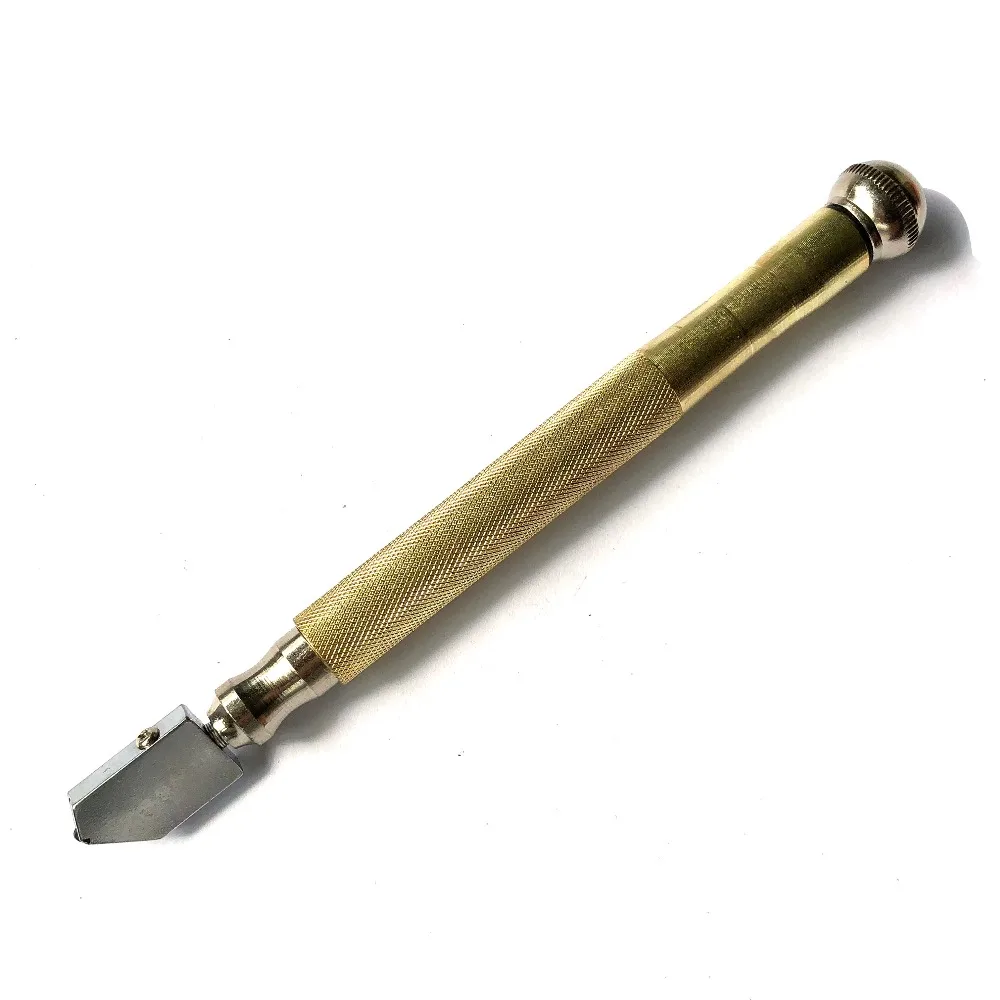 Glass Cutting Tool Diamond Glass Cutter Antislip Aluminum Handle