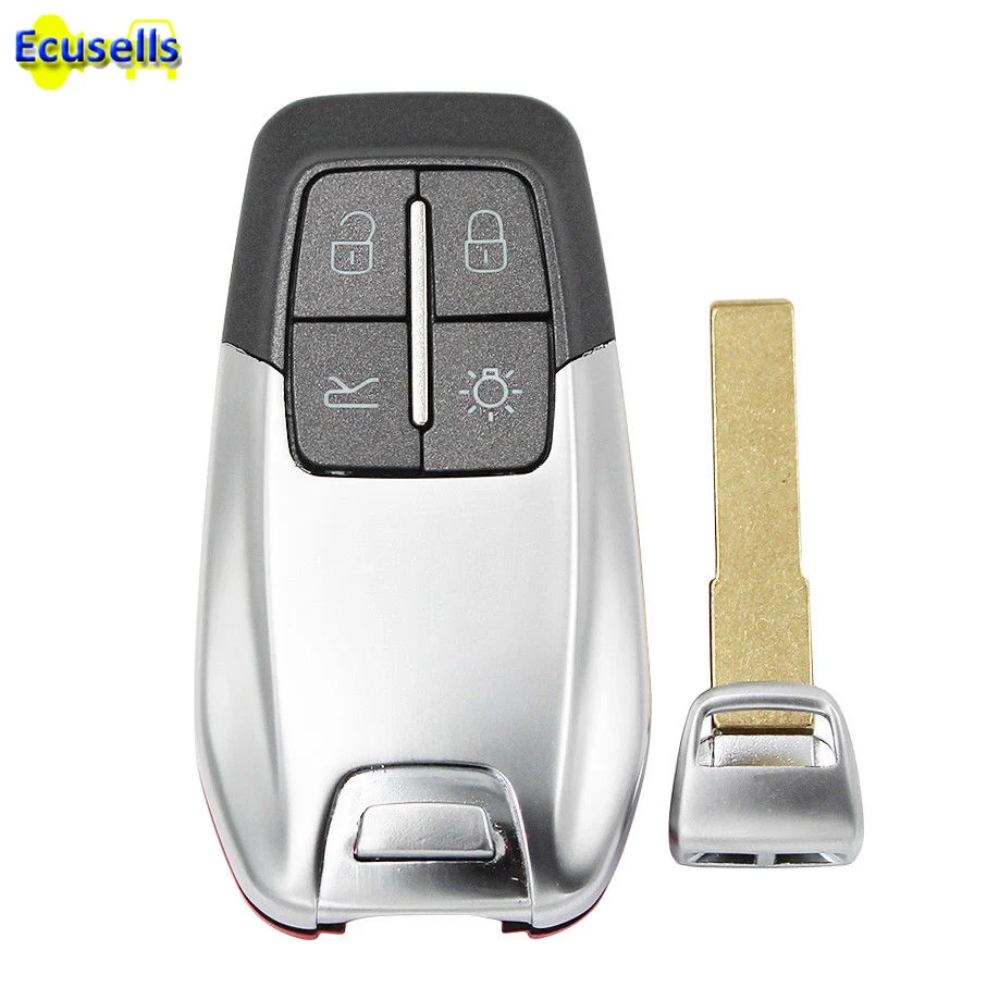 Buy Luxury 4 buttons remote key case shell fob for