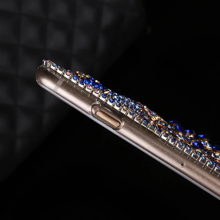 Роскошный украшенный алмазами павлин чехол для VIVO v17 pro всего контура nex 3x27 v15 v15 pro y89 y91C x21 y91i y91 y95 v11i Y90 V17 Neo Z5 Z1 Pro S1