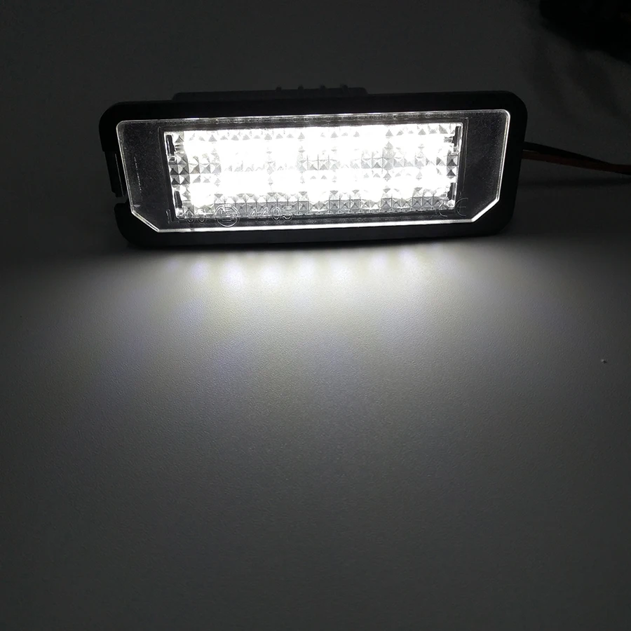 Яркий белый светодиодный номерной знак 18 SMD для SEAT Leon Mk2 Mk3 Exeo Sedan ST|seat led lights|seat leon