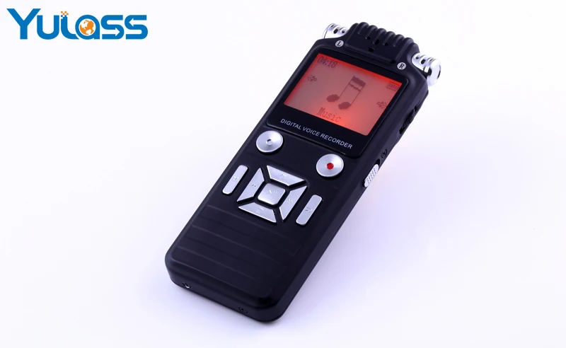 Yulass 8GB Digital Voice Recorder Dictaphone Large Black Professional Business Portable Dual-core USB Audio Recorder Of MP3/WAV Yulass 8GB Digital Voice Recorder Dictaphone Large Black Professional Business Portable Dual-core USB Audio Recorder Of MP3/WAV