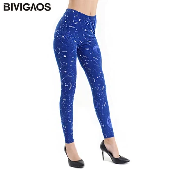 

Women's Elastic Soft SUEDED Milk Silk Letters Graffiti Print Leggings Pencil Pants Workout Legging Trousers Women Leggins Gothic