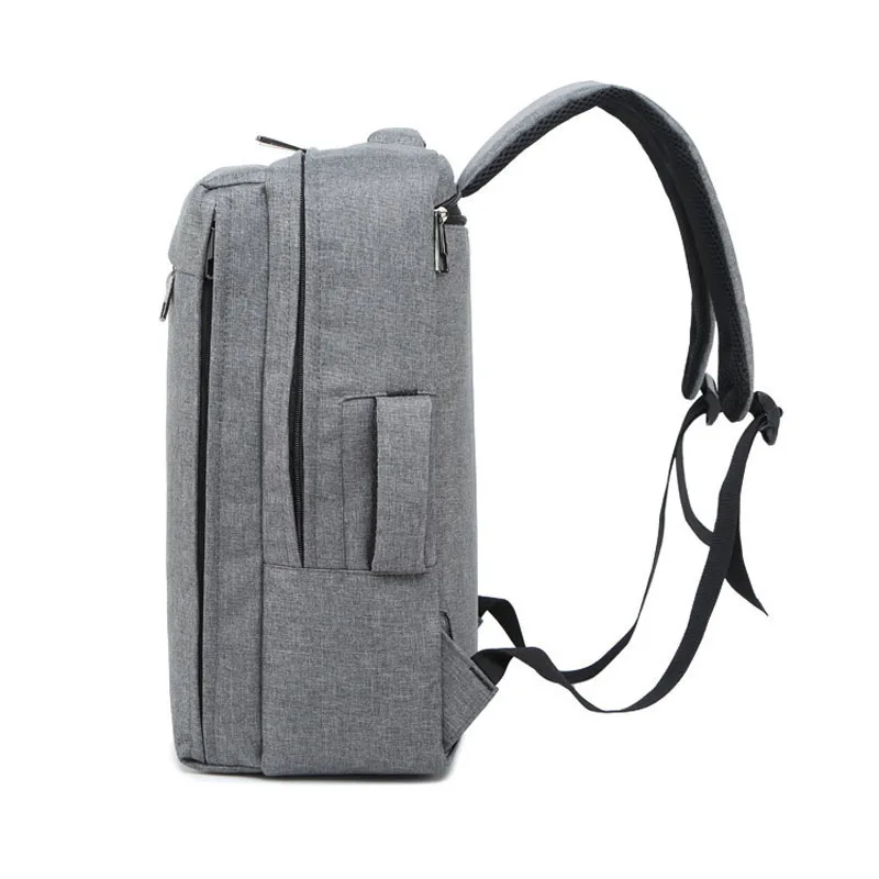 Travel casual laptop backpack durable oxford men shoulder bag outdoor black gray blue and brown Travel casual laptop backpack durable oxford men shoulder bag outdoor black gray blue and brown