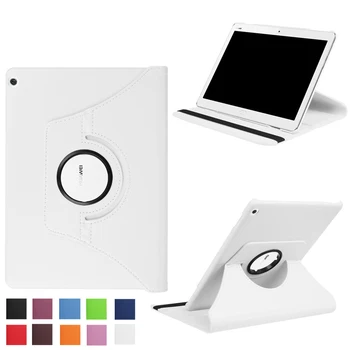 

11 colors Rotation 360 Degree Rotating Litchi Stand Leather Cover Case For Huawei MediaPad M3 Lite 10 BAH-W09 BAH-AL00