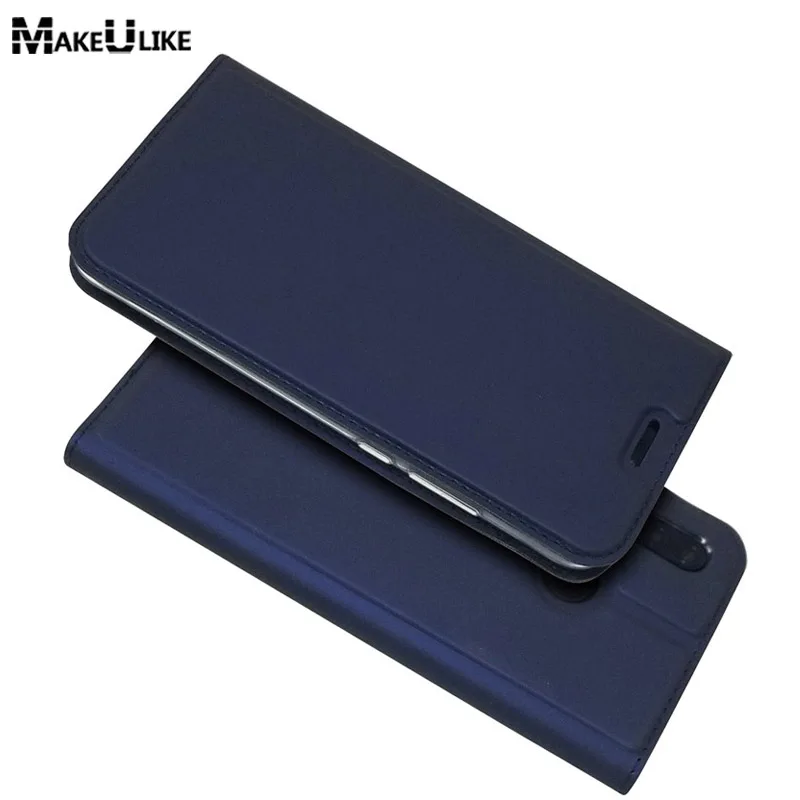 

MAKEULIKE Slim Magnetic Flip Case For Huawei P20 Lite P20Lite Cover PU Leather Phone Bags Cases for Huawei Nova 3E Coque
