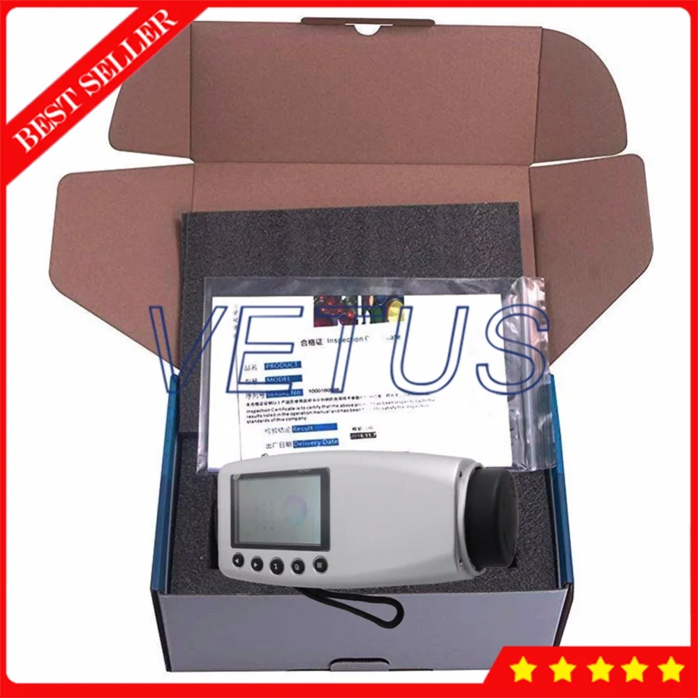 

WR10 Professional 8mm Color Difference Meter Tester Digital Colorimeter with USB RS-232 Interface