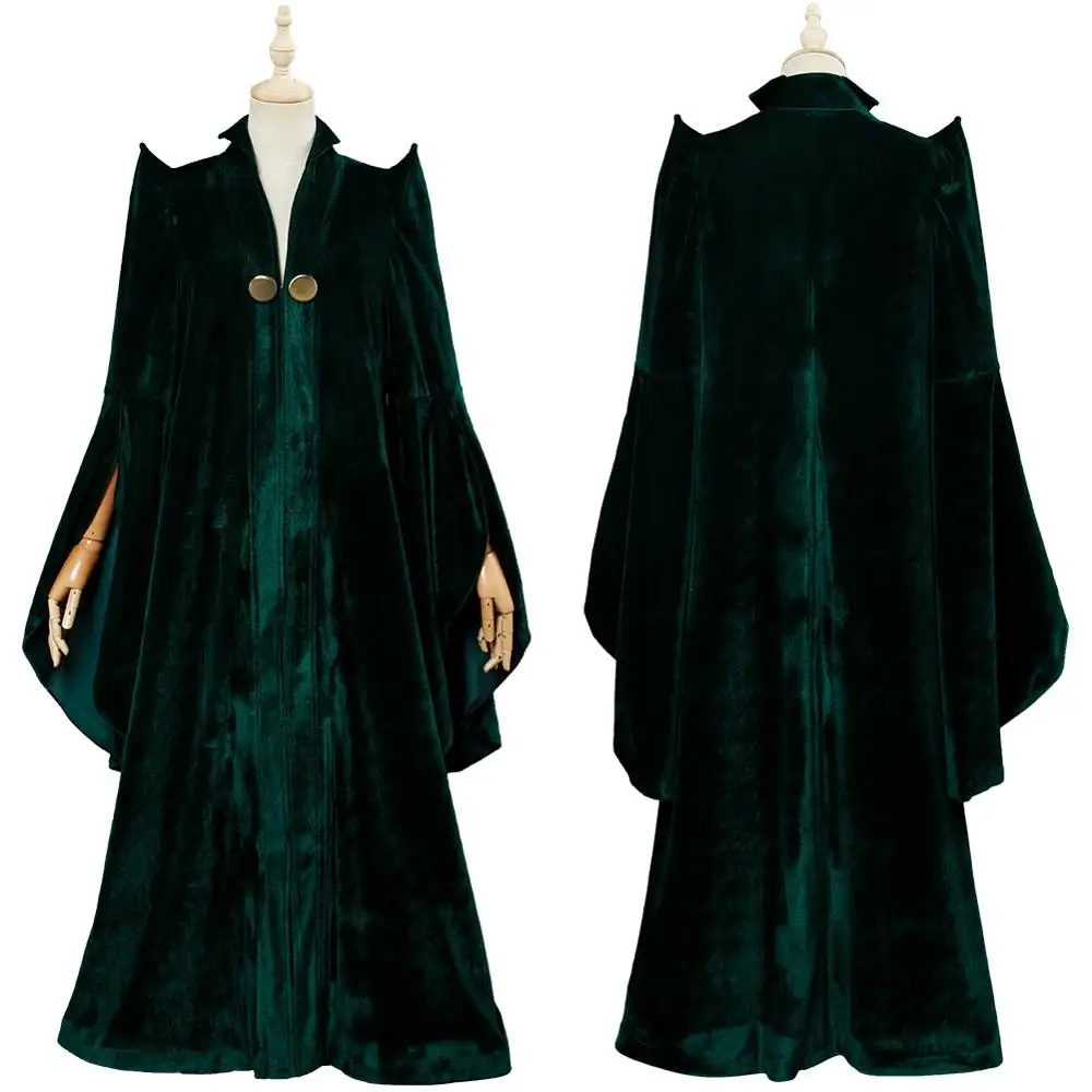 Маскарадный костюм Minerva McGonagall Костюм профессора макгонагалла наряд плащ