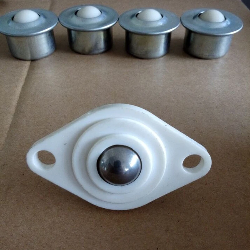 Nylon ball transfer unit flange CY series plastic ball transfer bearing