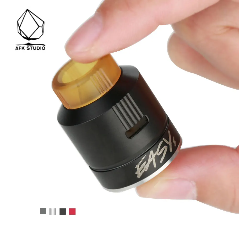 

Original AFK STUDIO EASY ONE EDA RDA Easy Dripping Dual Coil Atomizer 24mm RDA Tank Vape Tank for Box Mod Vs Loop RDA/ DROP RDA