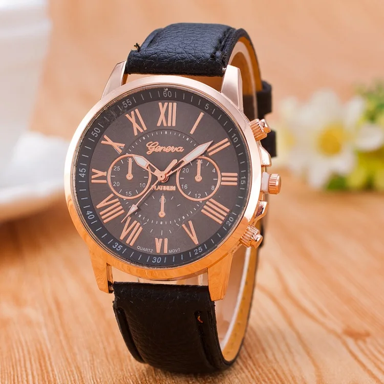 Luxury Brand Leather Quartz Watch Women Ladies Men Fashion Bracelet Wrist Watch Wristwatches Clock relogio feminino masculino