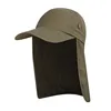 Unisex Fishing Hat Sun Visor Cap Hat Outdoor UPF 50 Sun Protection with Removable Ear Neck Flap Cover for Hiking ► Photo 1/6