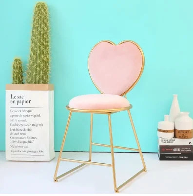 Луи модные стулья для гостиной современная простая мягкая спинка креативная красота макияж принцесса скамейка высокая