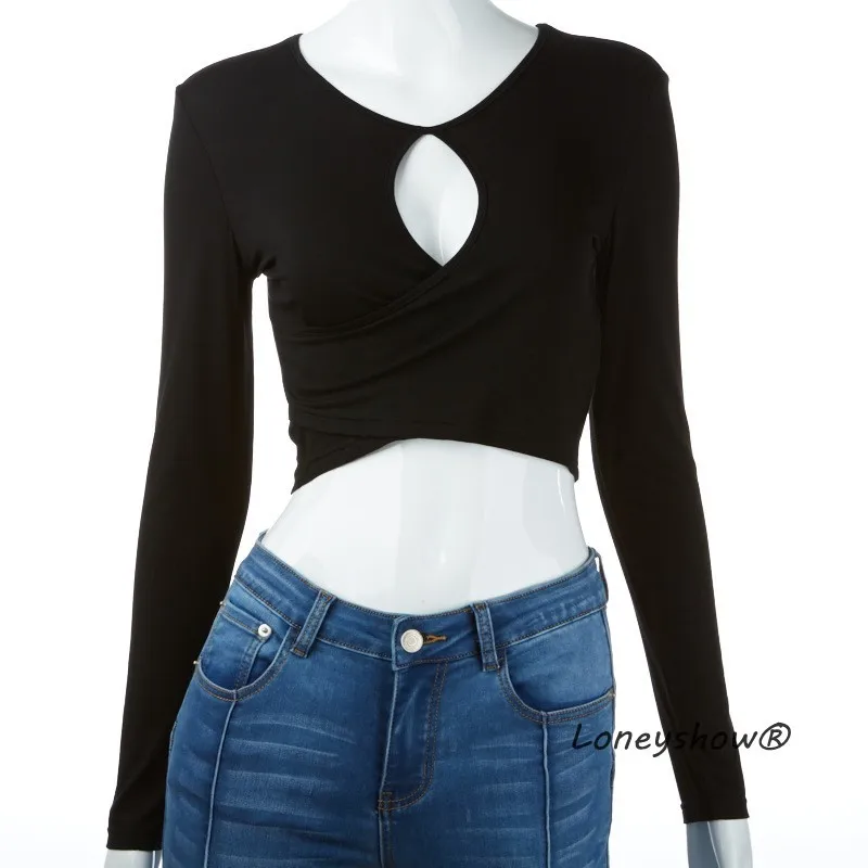 2017-Fashion-Elegant-Black-T-Shirt-Women-Crop-Top-Casual-Summer-Cropped-Female-Long-Sleeve-Hollow (1)