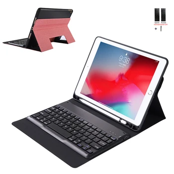 

Case For iPad Air 3 10.5'' 2019 WiFi Bluetooth Keyboard Leather Cover For iPad Pro 10.5'' Ultra Thin Capa Fundas with Pen Holder