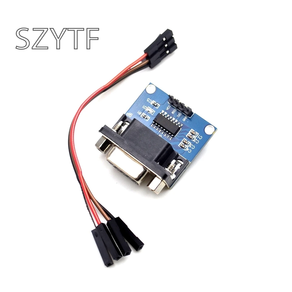 5 шт. RS232 к ttl конвертер Модуль COM последовательный порт платы MAX3232