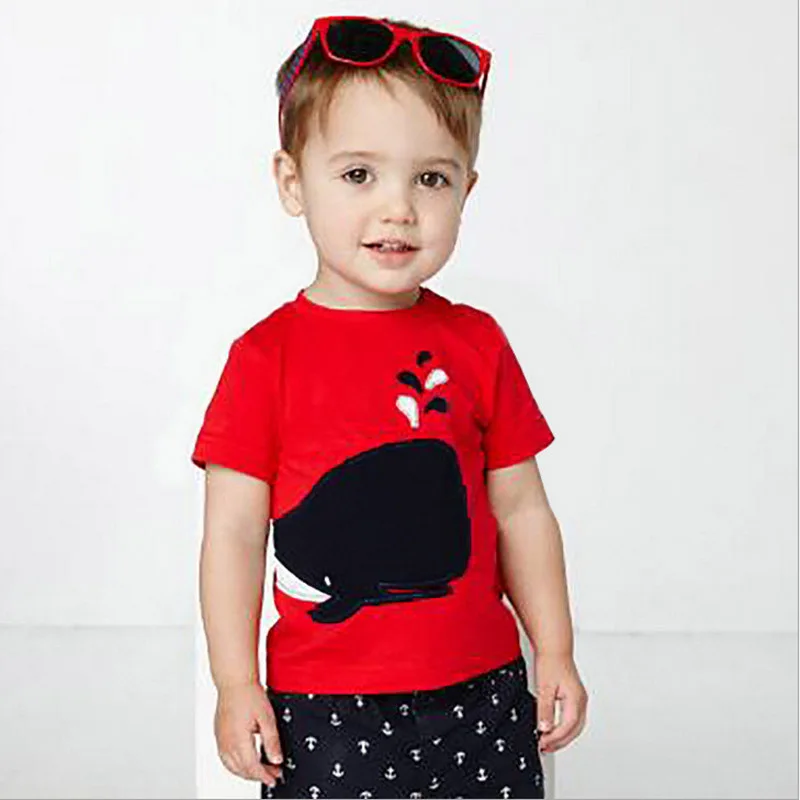 2017 Kids Boys Summer T-Shirts Clothes Baby Cotton T-Shirts Roupas Infantis Menino Short Sleeve Camiseta Vetement Enfant Garcon02