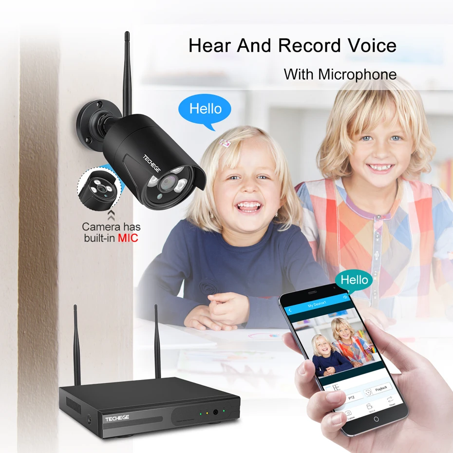 Techege-8CH-1080P-Wireless-NVR-Wifi-CCTV-System-12-LCD-Screen-2-0MP-Audio-Record-Outdoor