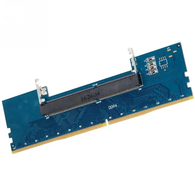 Best Price Adapter Card Converter Blue DDR4 Laptop To Desktop Memory Tester RAM Connector Computer Accessories Best Price Adapter Card Converter Blue DDR4 Laptop To Desktop Memory Tester RAM Connector Computer Accessories