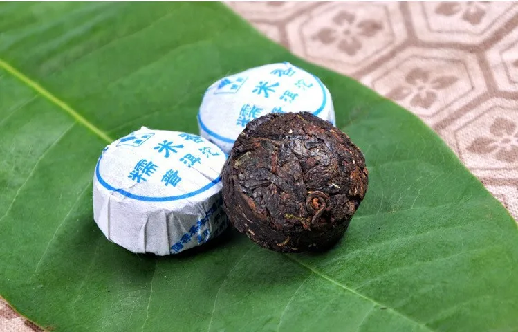  C-PE045 Promotion Top Quality Chinese yunnan puer tea pu er tuocha cooked puerh tea pu'er for lose weight Organic Green Food 