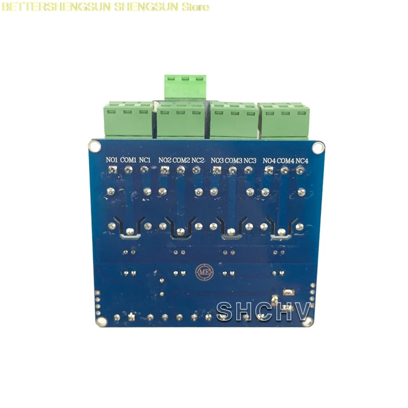 MODBUS-RTU 4 способ релейный модуль STM8S103 MCU два развития RS485 связи ttl