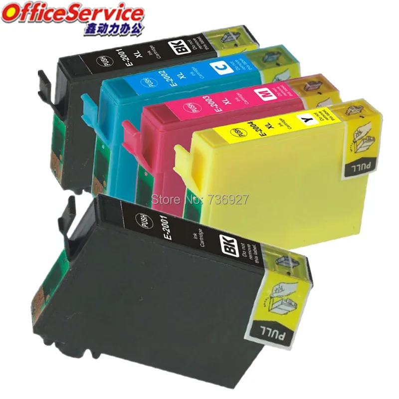 15X Compatible ink Cartridge T2001 T200 XL For Epson WorkForce WF 2530