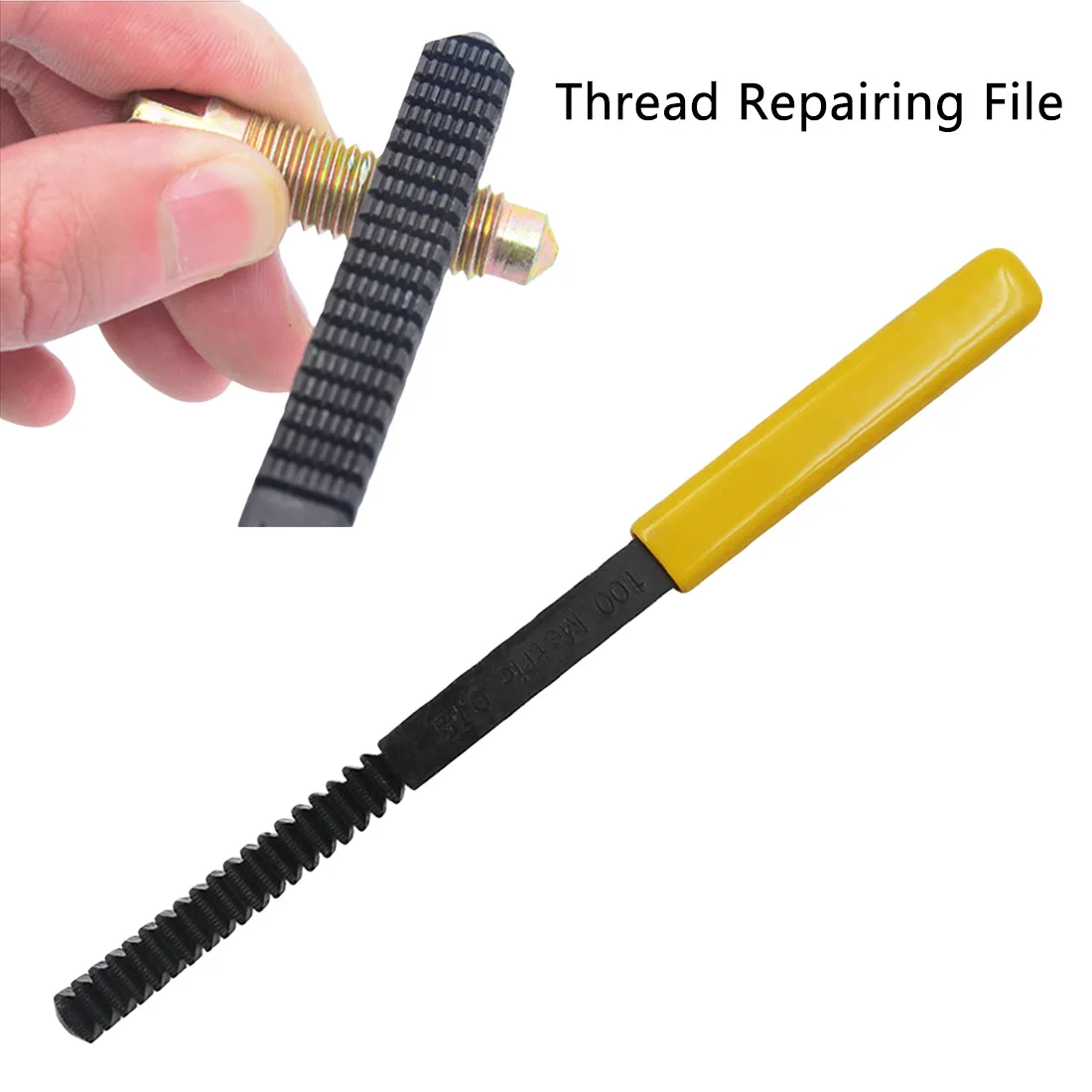 

Double-cut Teeth Correction Thread Repair Thread Restorer Restoration File Metric Hardware Mini DIY Tools