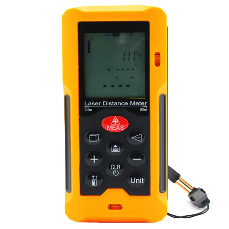 Free Shipping Original Laser Range Finder Digital Laser Distance Meter 80m HT-80 Portable Laser Measure Area/Volume Tool Meter 80m handheld laser rangefinders digital laser distance meter infrared laser range finder tape ruler measure area volume tool