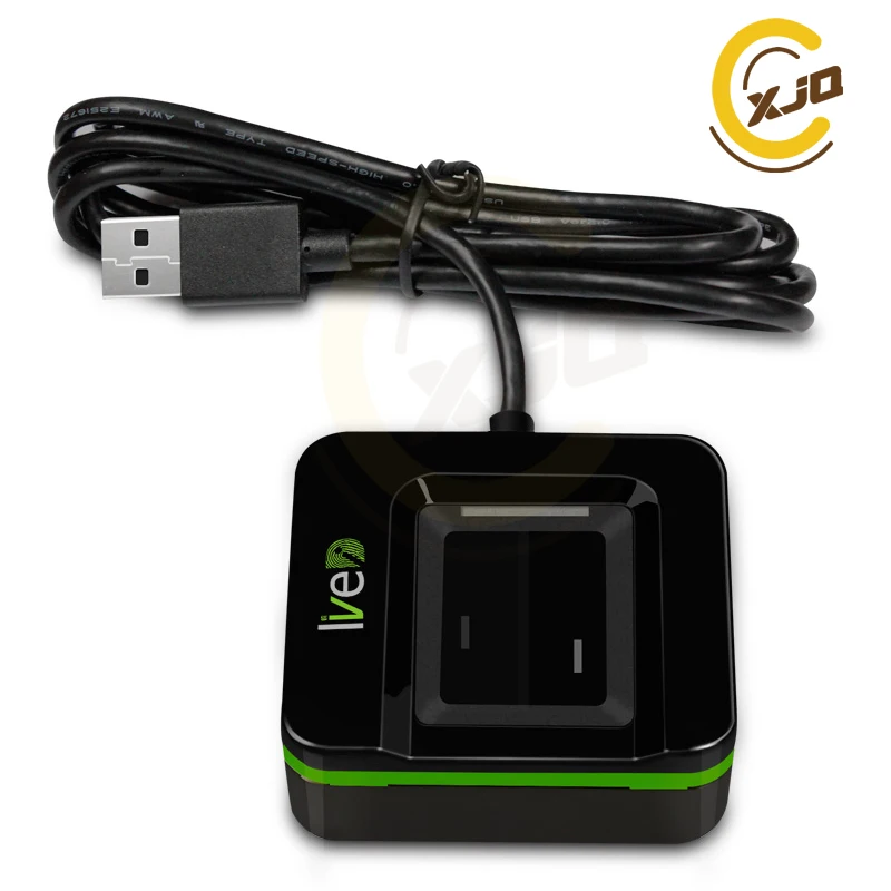 

XJQ Fingerprint Reader Live 20R USB Biometric Fingerprint Scanner Sensor ZK live ID USB Fingerprint Sensor Anti Fake