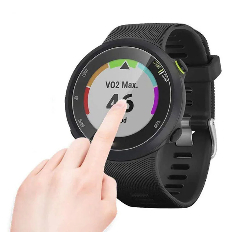 Прозрачная защитная пленка из закаленного стекла для смарт часов Garmin Forerunner 45/45S