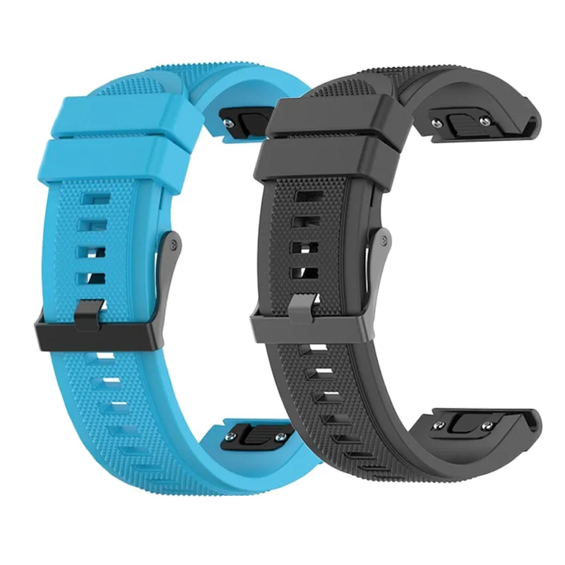 

26 22 20MM Watchband Strap for Garmin Fenix 5X 5 5S 3 3HR D2 S60 GPS Watch Quick Release fit Silicone Easyfit Wrist Band Strap