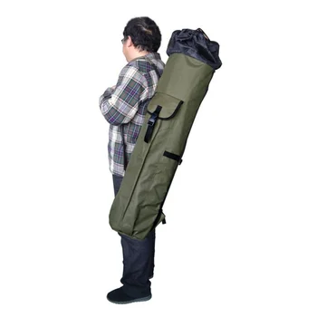 

Large Capacity Fishing Rod Bag Carrier Fishing Reel Organizer Pole Storage Bag Adjustable Fishing Rod Holder Waterproof Fishing