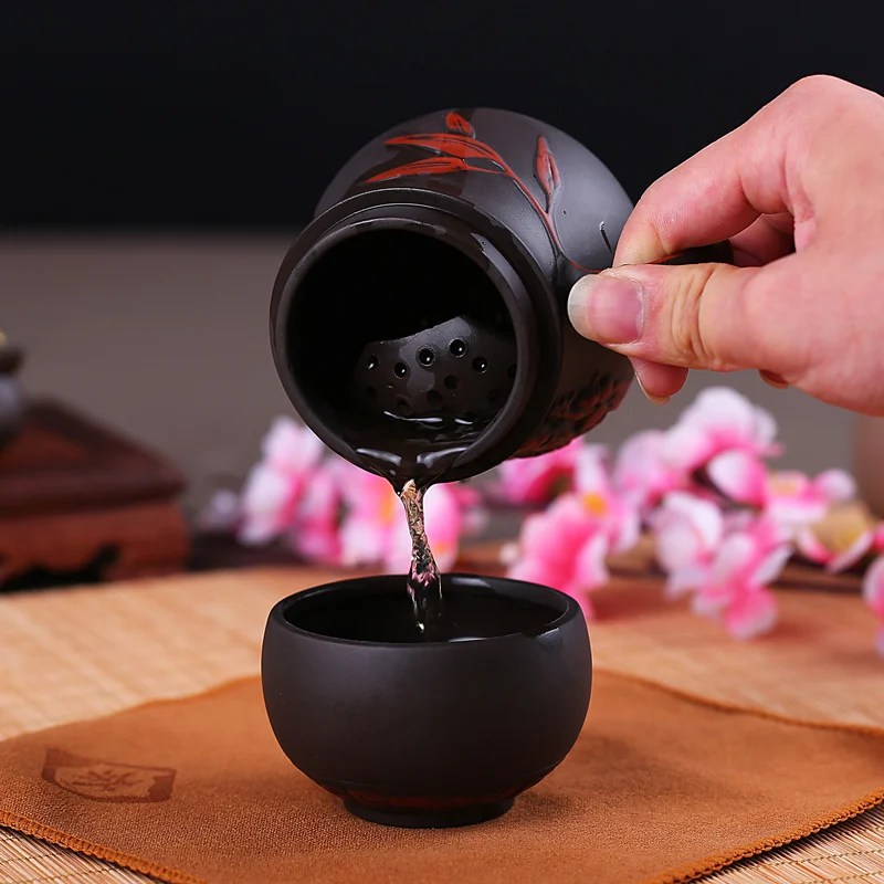 Cena Tradycyjna chińska purpurowa glina kubek do herbaty kubek świąteczny kubki i kubki grinch poszewki świąteczne kubek I023