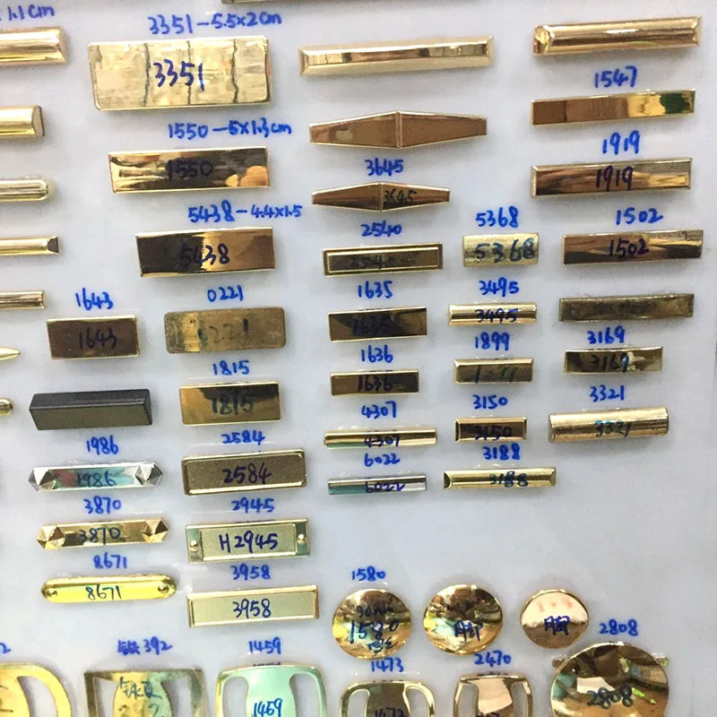 

Metal Name Tags Metal Labels Luggage Tags Studs Gold Tone luggage tag gold