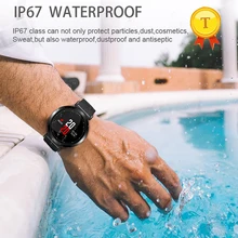 Лидер продаж круглый браслет Фитнес трекер Приборы для измерения артериального давления наручные сердечного ритма Мониторы красочные Экран Спорт Smart Band