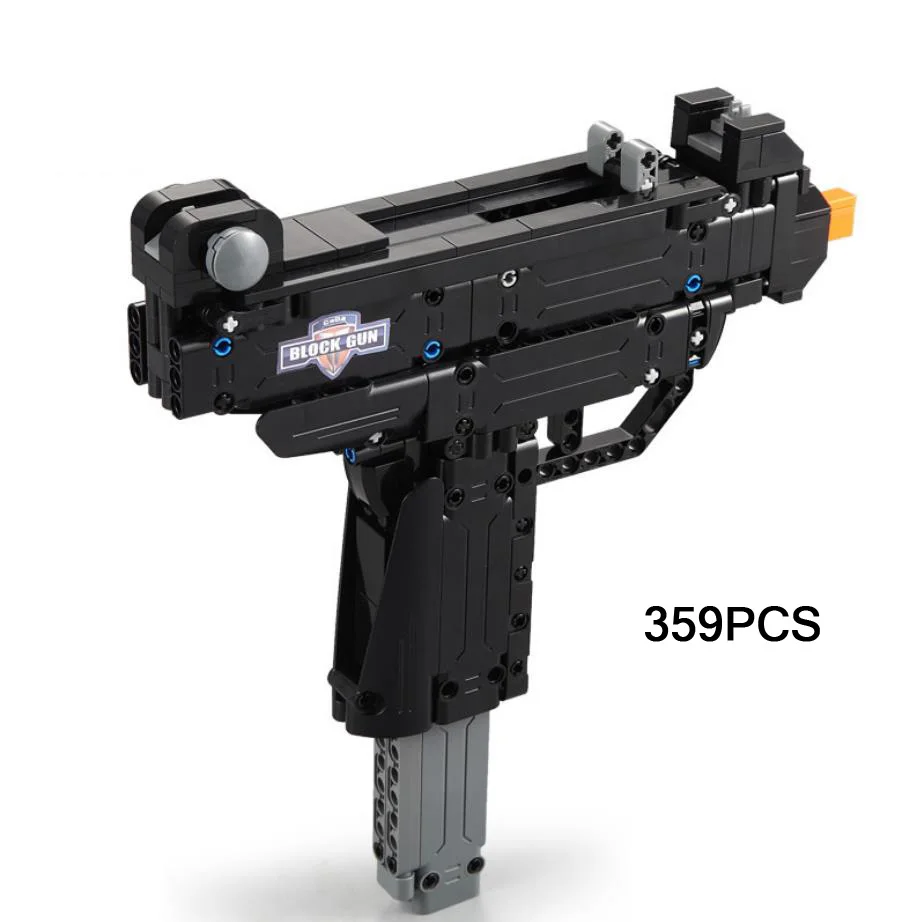 Лидер продаж Современная военная игра pubg Mini Uzi строительный блок для оружия Submachine