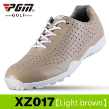 PGM обувь для гольфа Мужские дышащие кроссовки для отдыха Летние водонепроницаемые износостойкие спортивные туфли для мужской большой размер