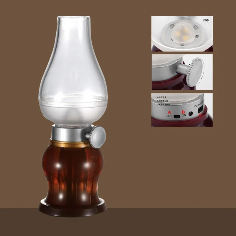 Birdcage Shape Night Light Portable Touch Control 3D LED Lamp with Touch Dimmer Bedroom Night Lights -03