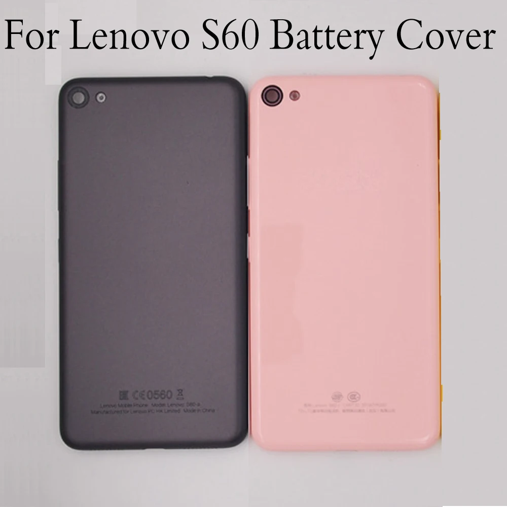 

Housing for Lenovo S60 Battery Back Cover Mobile Phone Replacement Parts Case for lenovo s60 s 60 Without lenses and side keys