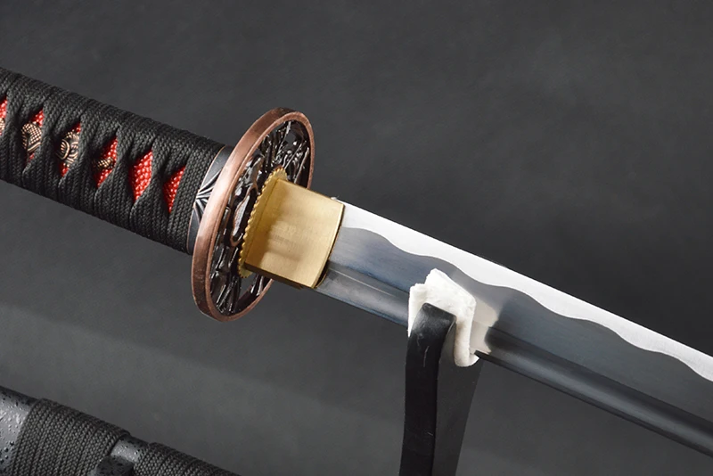 SHI JIAN ручная работа японский строительный боевой готовый полный нож Tang Espada 1060