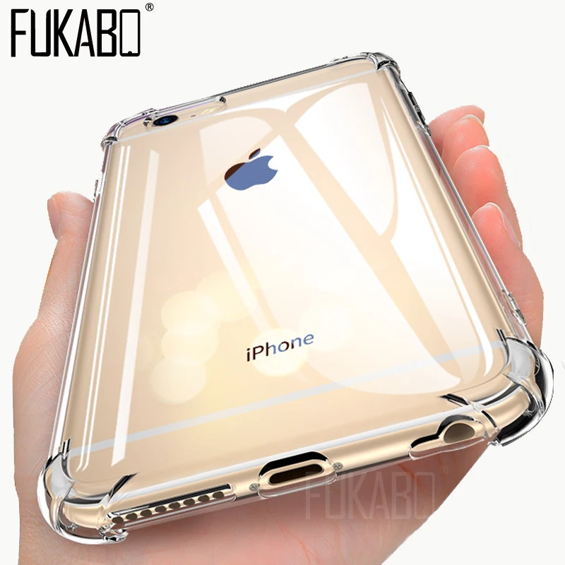 

Transparent protective case for iPhone xr x xs max 7 8 6s Plus 5 5s protection cover For iPhone 7 6s 8 Plus x 5s TPU soft case