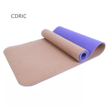

Factory direct TPE+ cork yoga mat antiskid and tasteless